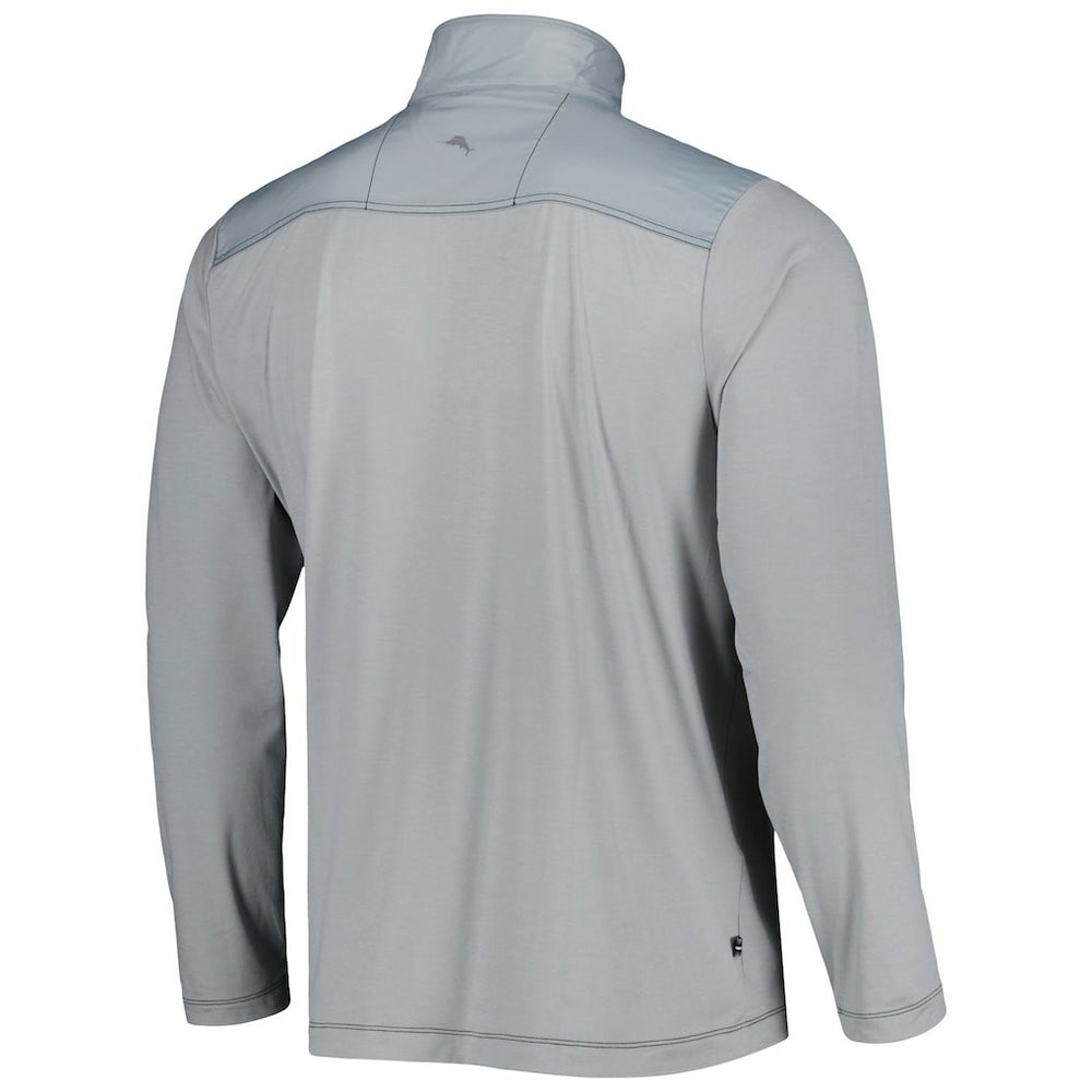 Las Vegas Raiders On Deck IslandZone Half-Zip Jacket - Gray online