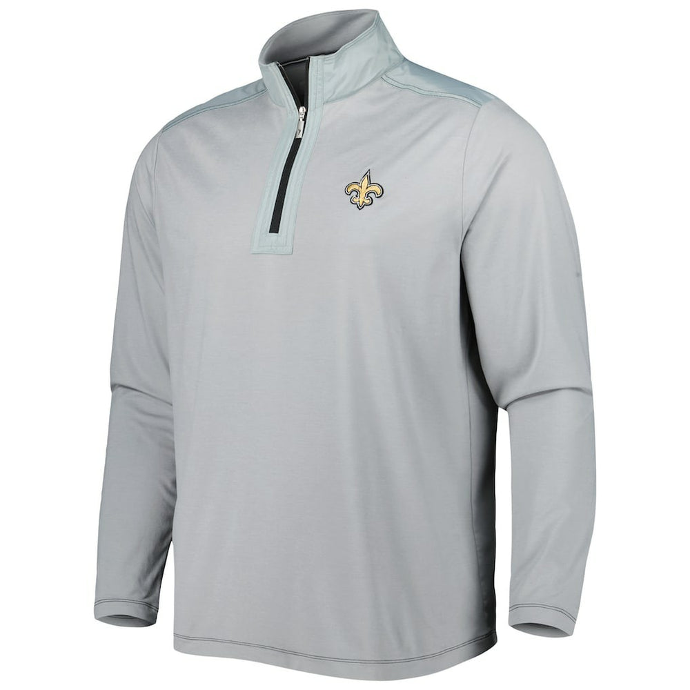 New Orleans Saints On Deck IslandZone Half-Zip Jacket - Gray sale