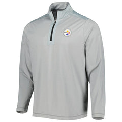 Pittsburgh Steelers On Deck IslandZone Half-Zip Jacket - Gray sale