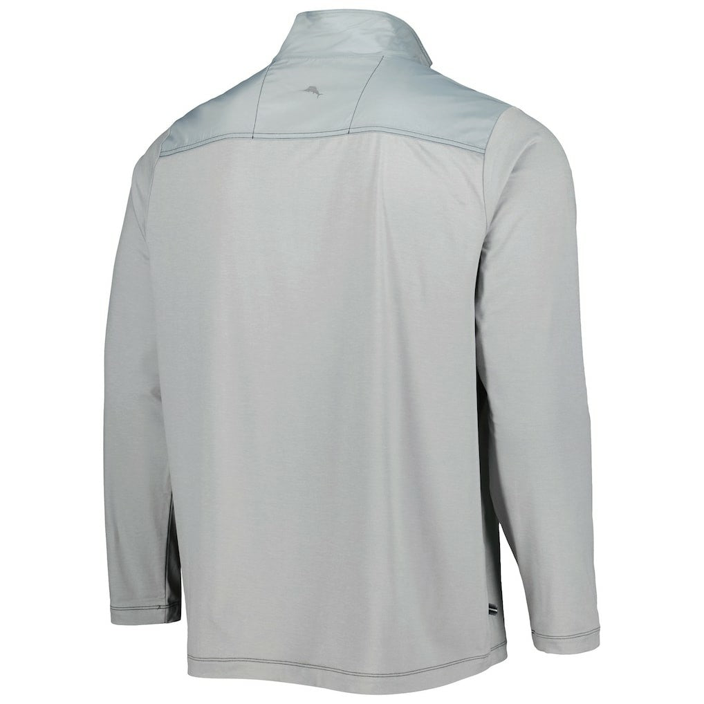 Pittsburgh Steelers On Deck IslandZone Half-Zip Jacket - Gray sale
