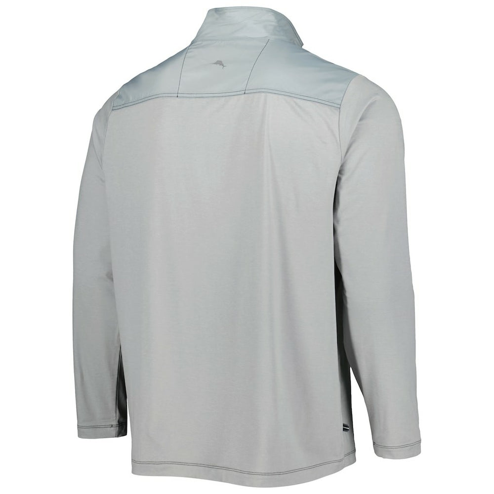 Pittsburgh Steelers On Deck IslandZone Half-Zip Jacket - Gray sale