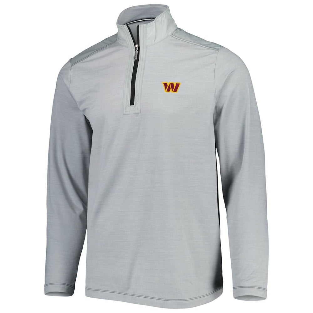 Washington Commanders On Deck IslandZone Half-Zip Jacket - Gray cheap
