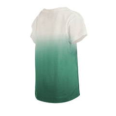Green Bay Packers New Era Youth Multi Logo Ombre V-Neck T-Shirt - Green for sale