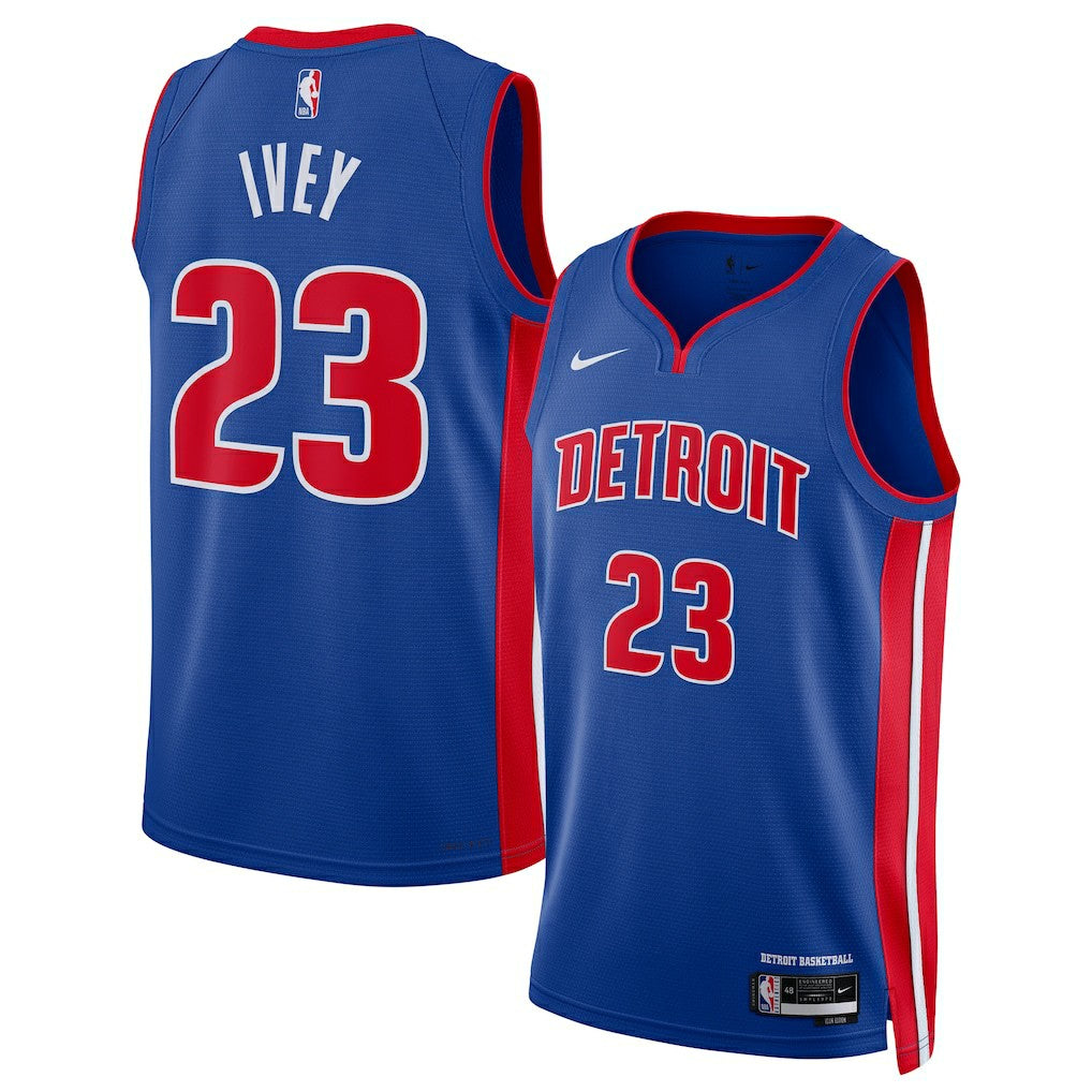 Jaden Ivey Detroit Pistons Unisex 2022 NBA Draft First Round Pick Swingman Jersey sale - Icon Editi- Blue | Nike for sale