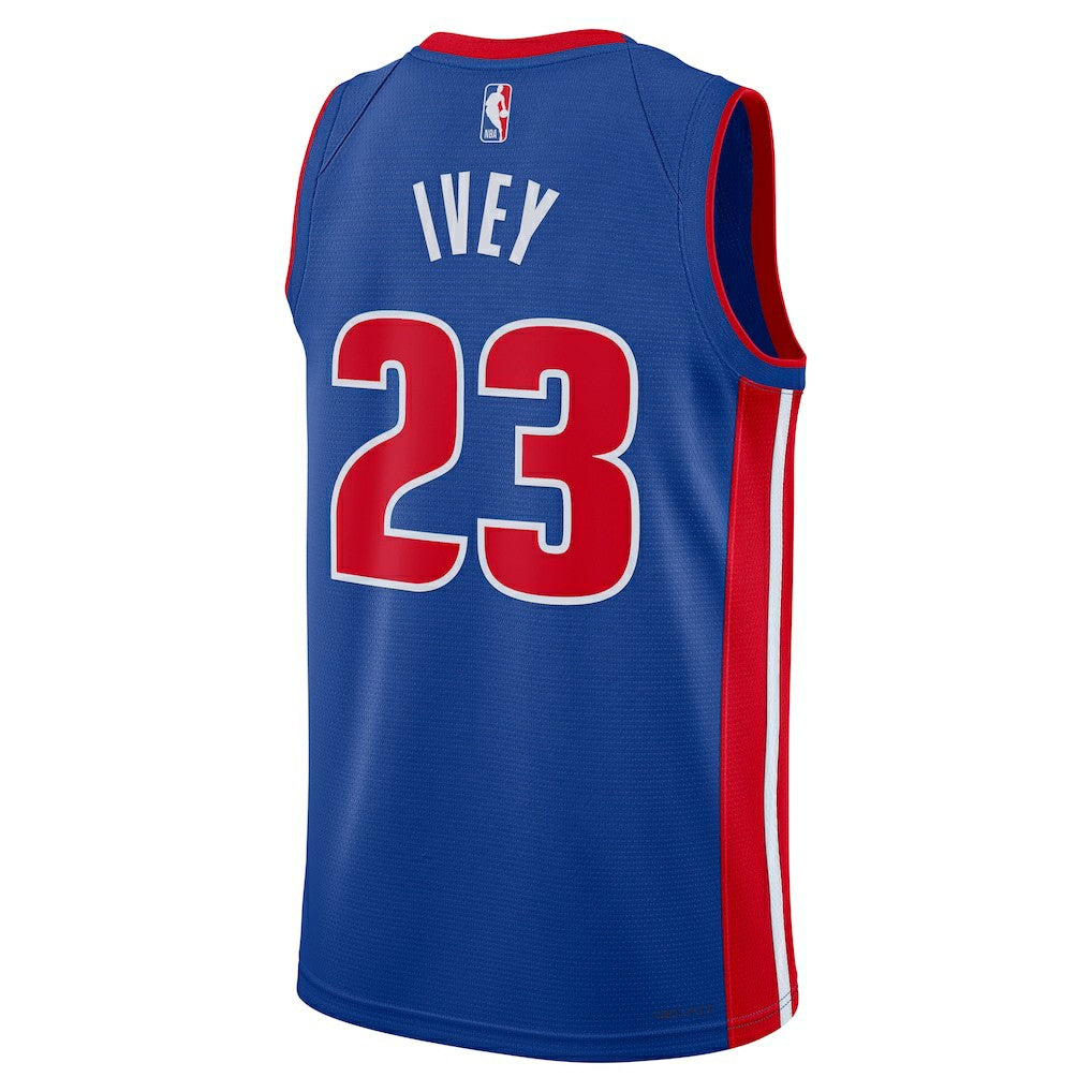 Jaden Ivey Detroit Pistons Unisex 2022 NBA Draft First Round Pick Swingman Jersey sale - Icon Editi- Blue | Nike for sale