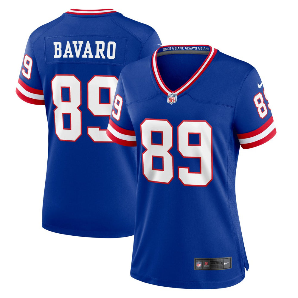 Mark Bavaro New York Giants Women's Classic Retired Player Game Jersey - Royal | Nike on sale