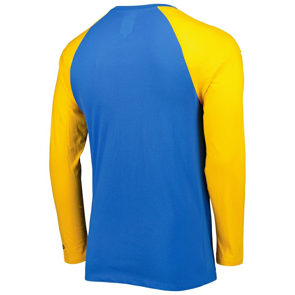 Los Angeles Chargers New Era Current Raglan Long Sleeve T-Shirt - Powder Blue online