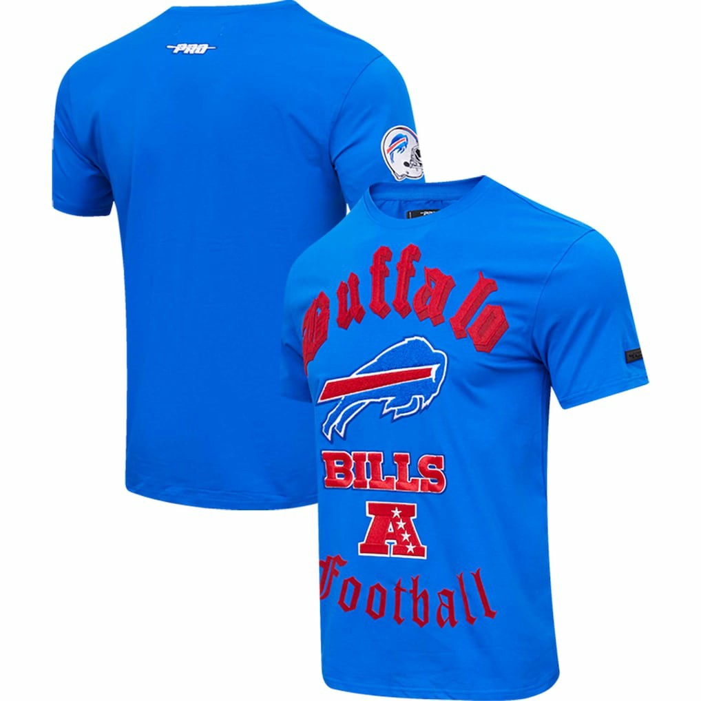 Buffalo Bills Pro Standard Old English T-Shirt - Royal sale