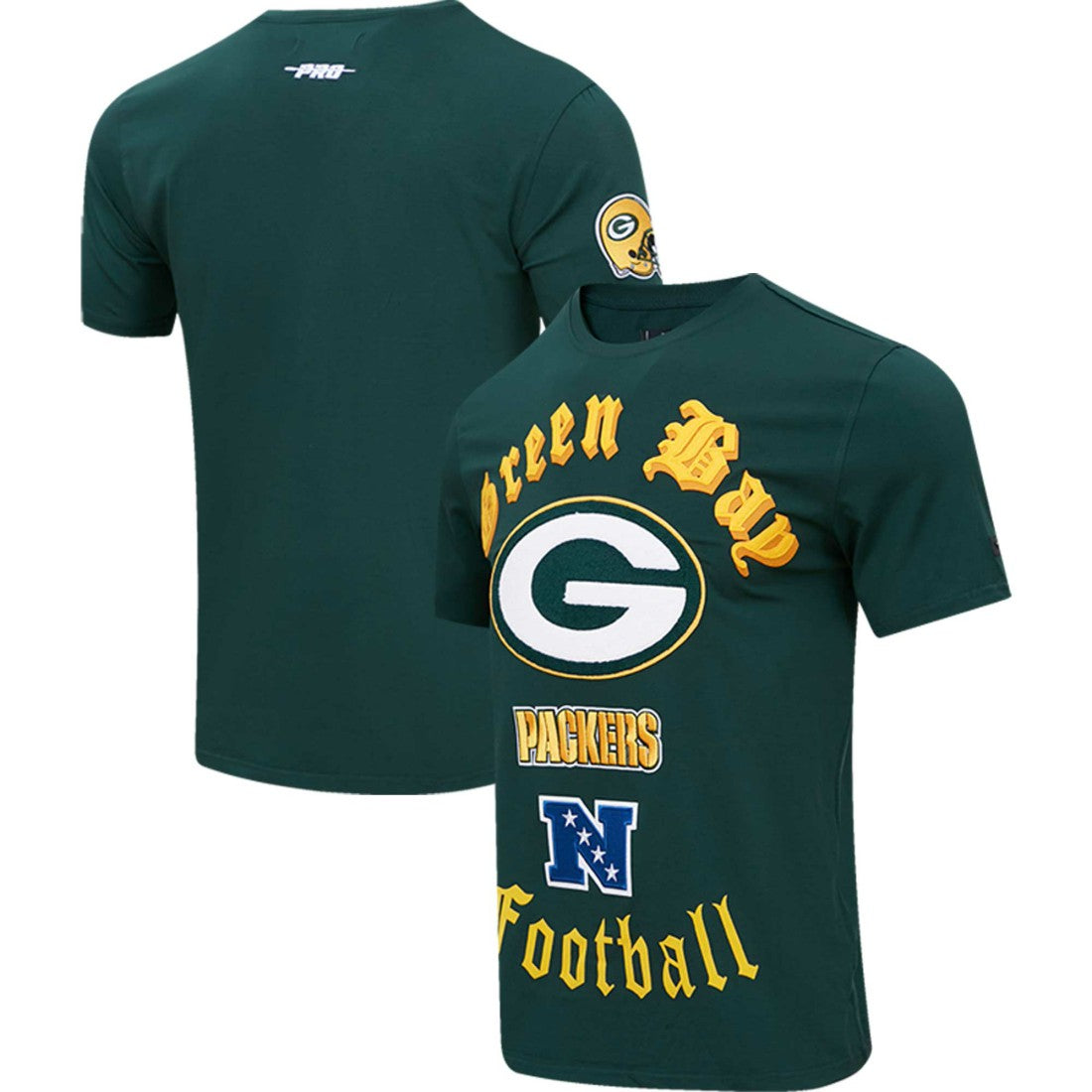 Green Bay Packers Pro Standard Old English T-Shirt - Green sale
