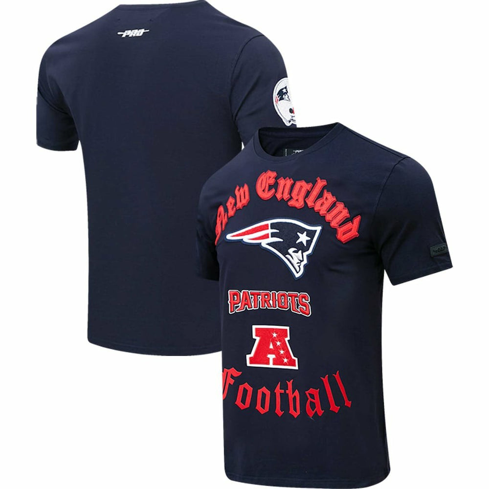 New England Patriots Pro Standard Old English T-Shirt - Navy sale
