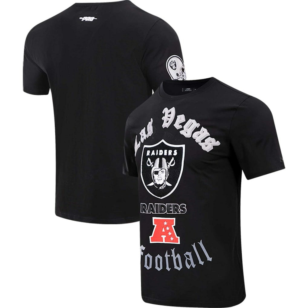 Las Vegas Raiders Pro Standard Old English T-Shirt - Black online