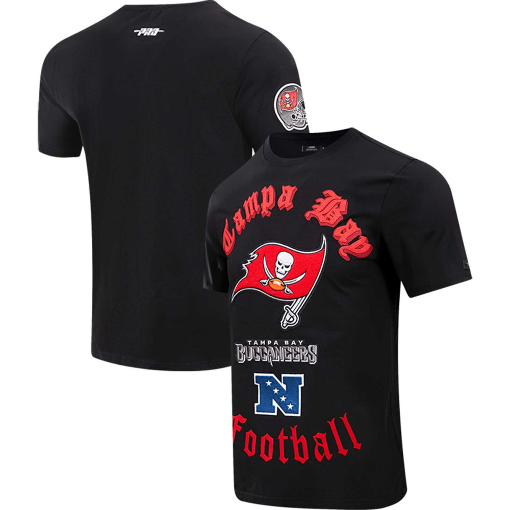Tampa Bay Buccaneers Pro Standard Old English T-Shirt - Black sale