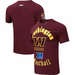 Washington Commanders Pro Standard Old English T-Shirt - Burgundy discount