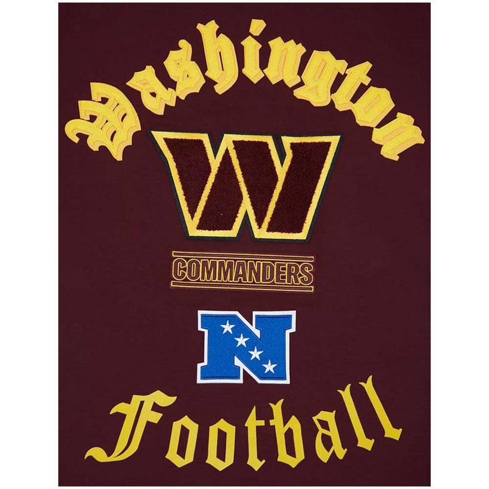 Washington Commanders Pro Standard Old English T-Shirt - Burgundy discount