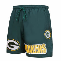 Green Bay Packers Pro Standard Woven Shorts - Green on sale