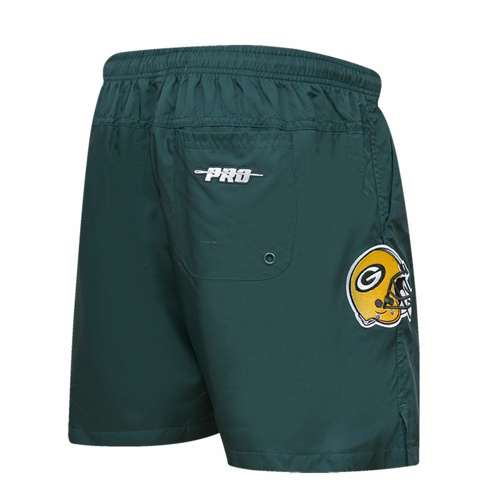 Green Bay Packers Pro Standard Woven Shorts - Green on sale