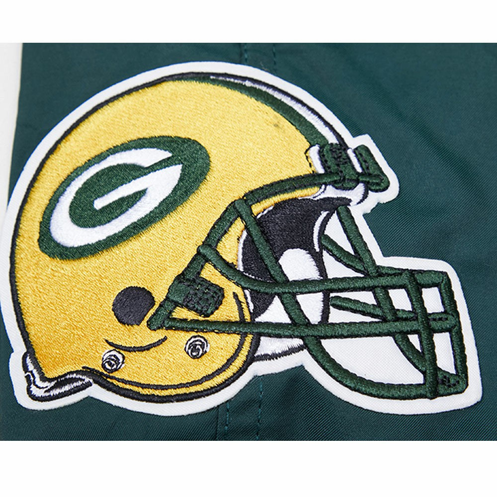 Green Bay Packers Pro Standard Woven Shorts - Green on sale