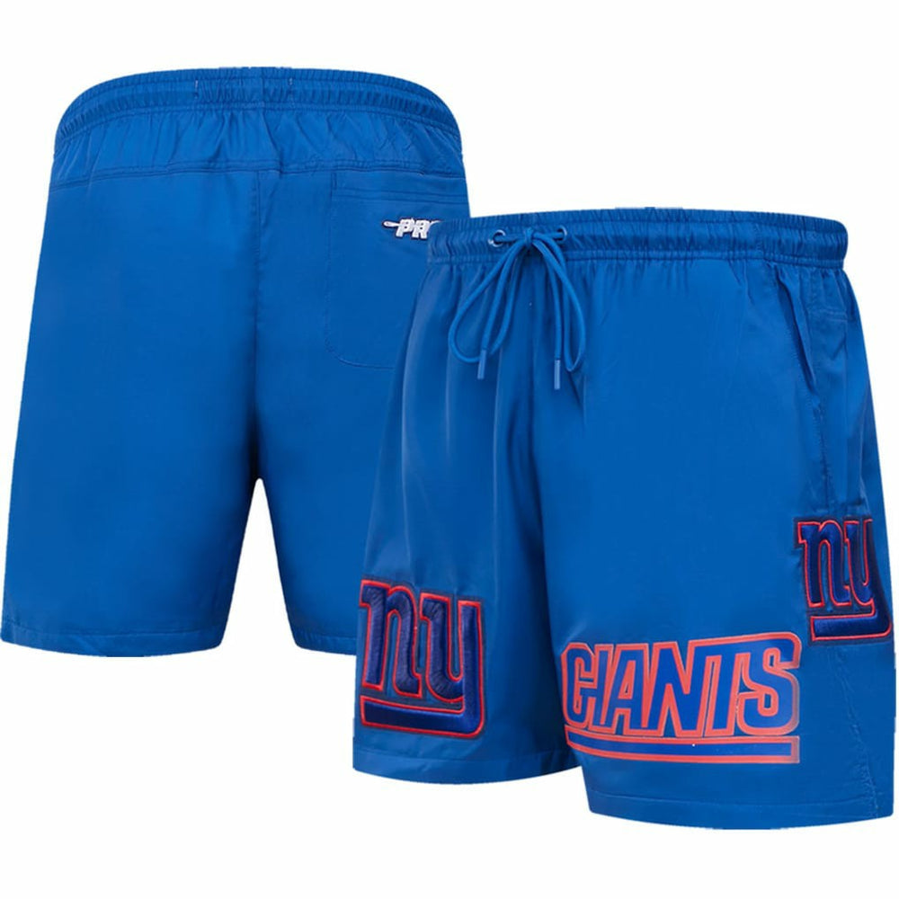New York Giants Pro Standard Woven Shorts - Royal discount
