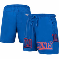 New York Giants Pro Standard Woven Shorts - Royal discount