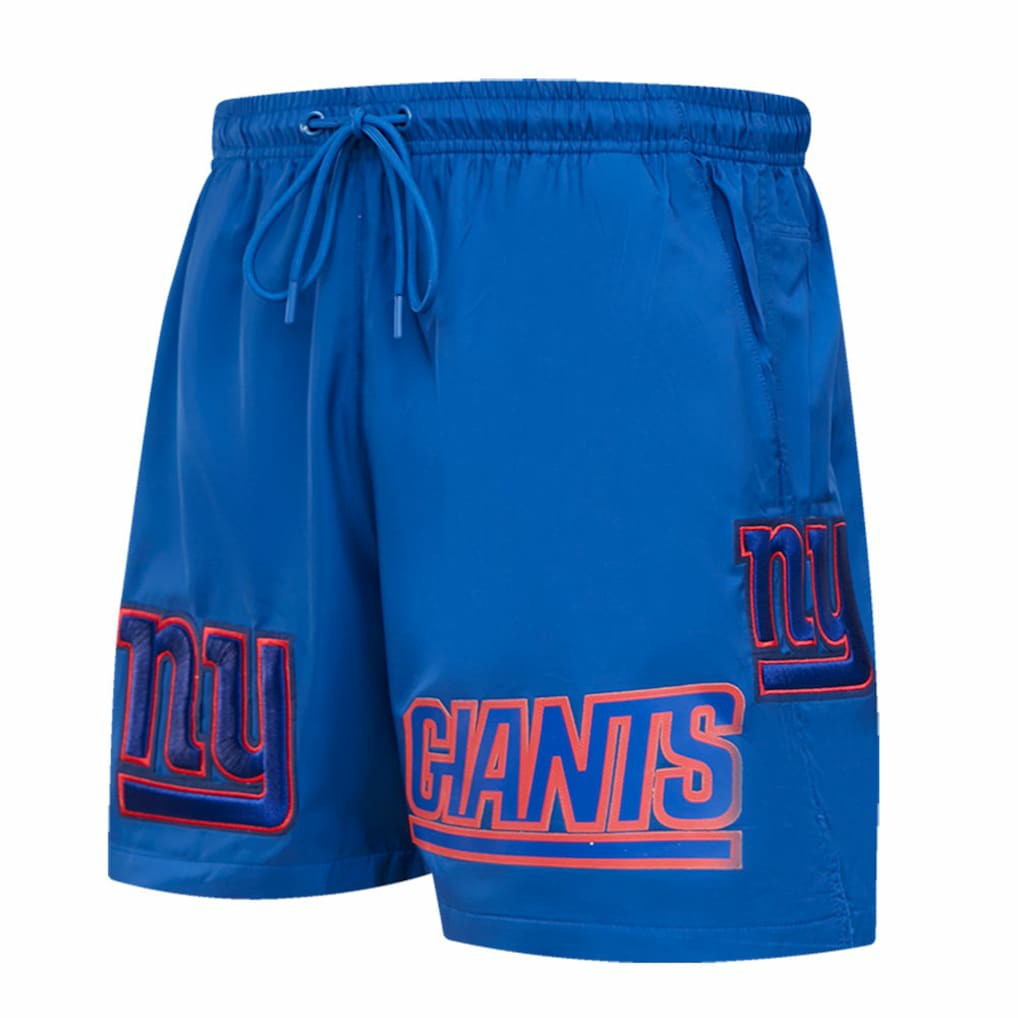 New York Giants Pro Standard Woven Shorts - Royal discount