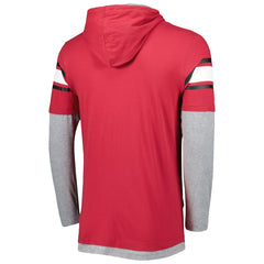Arizona Cardinals New Era Long Sleeve Hoodie T-Shirt - Cardinal cheap