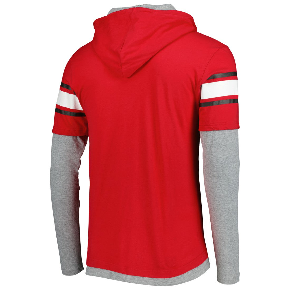 Tampa Bay Buccaneers New Era Long Sleeve Hoodie T-Shirt - Red for sale