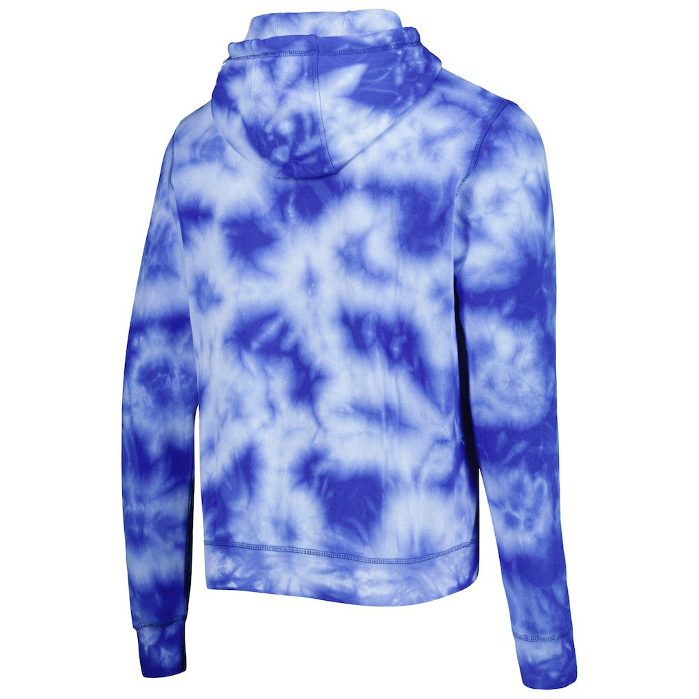 Los Angeles Rams New Era Team Tie-Dye Pullover Hoodie - Royal on sale