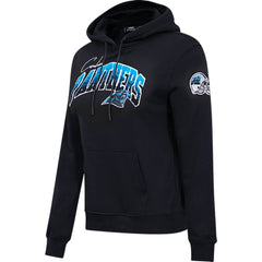 Carolina Panthers Pro Standard Women's Local Patch Pullover Hoodie - Black cheap