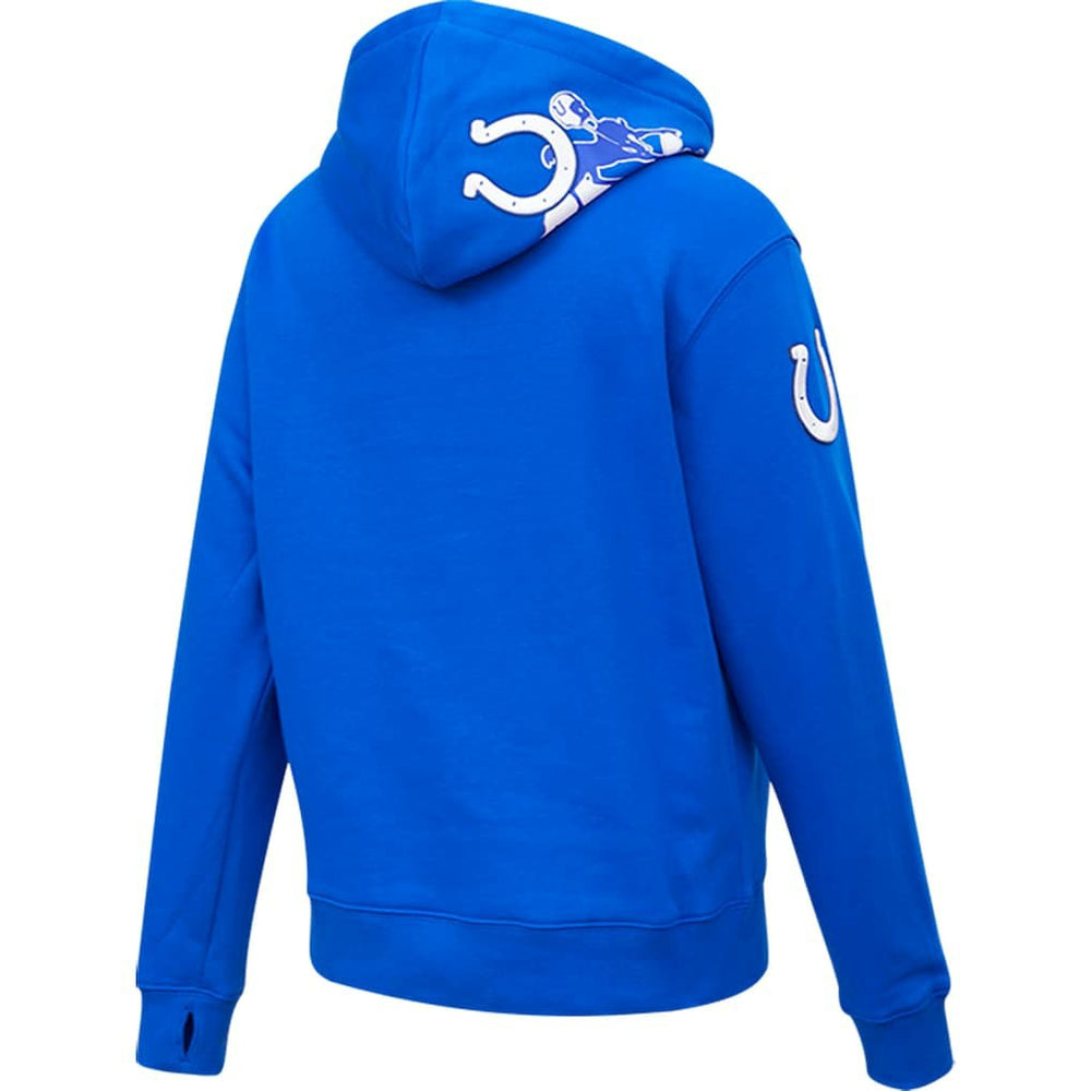 Indianapolis Colts Pro Standard Women's Local Patch Pullover Hoodie - Royal on sale