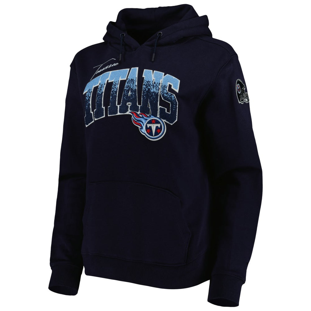 Tennessee Titans Pro Standard Women's Local Patch Pullover Hoodie - Navy discount