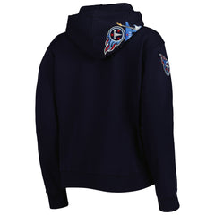 Tennessee Titans Pro Standard Women's Local Patch Pullover Hoodie - Navy discount