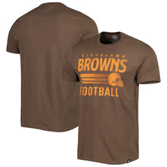 Cleveland Browns '47 Wordmark Rider Franklin T-Shirt - Brown online