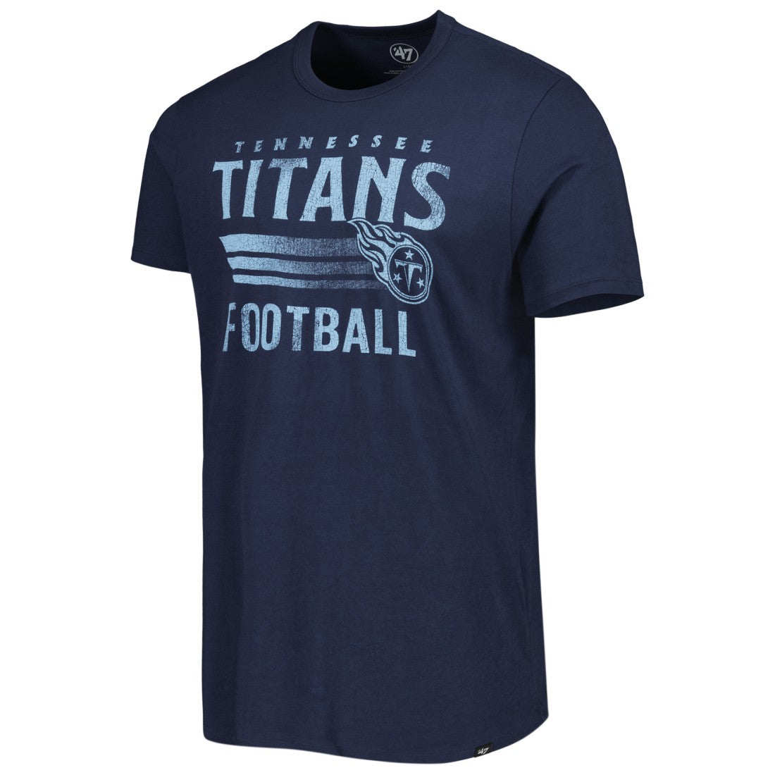 Tennessee Titans '47 Wordmark Rider Franklin T-Shirt - Navy sale