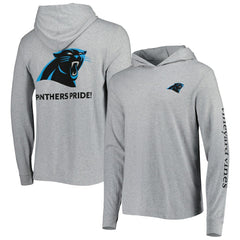 Carolina Panthers Vineyard Vines Local Long Sleeve Hoodie T-Shirt - Heathered Gray discount