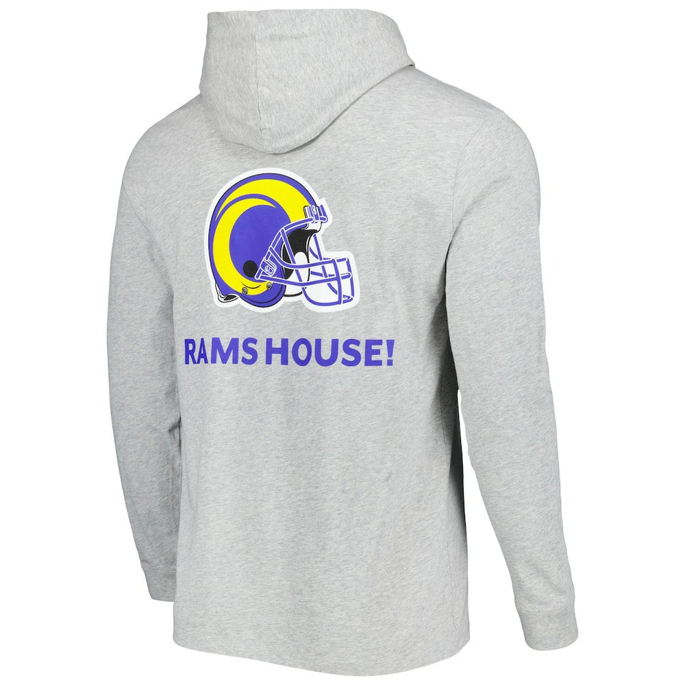 Los Angeles Rams Vineyard Vines Local Long Sleeve Hoodie T-Shirt - Heathered Gray outlet