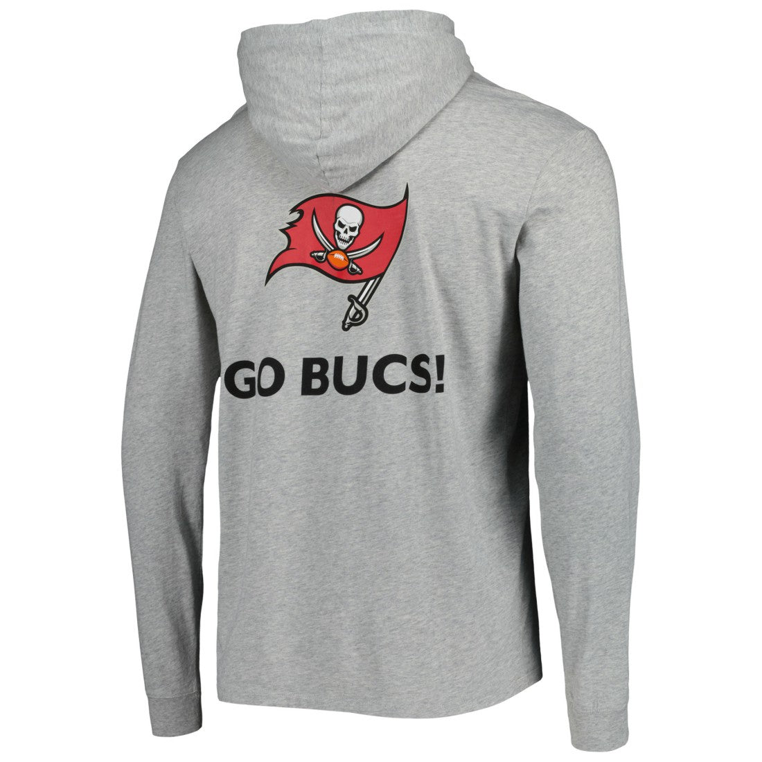 Tampa Bay Buccaneers Vineyard Vines Local Long Sleeve Hoodie T-Shirt - Heathered Gray on sale