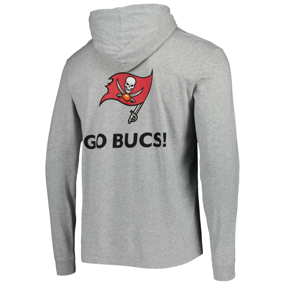 Tampa Bay Buccaneers Vineyard Vines Local Long Sleeve Hoodie T-Shirt - Heathered Gray on sale