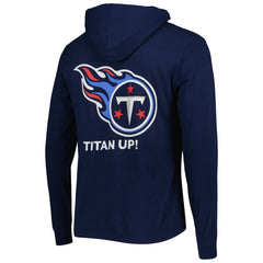 Tennessee Titans Vineyard Vines Local Long Sleeve Hoodie T-Shirt - Navy on sale