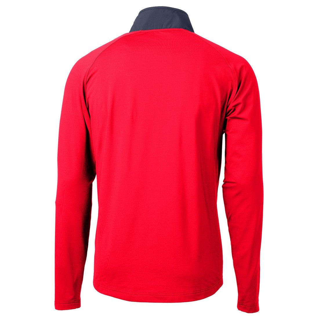 Houston Texans Cutter & Buck Adapt Eco Knit Hybrid Recycled Quarter-Zip Pullover Top - Red for sale