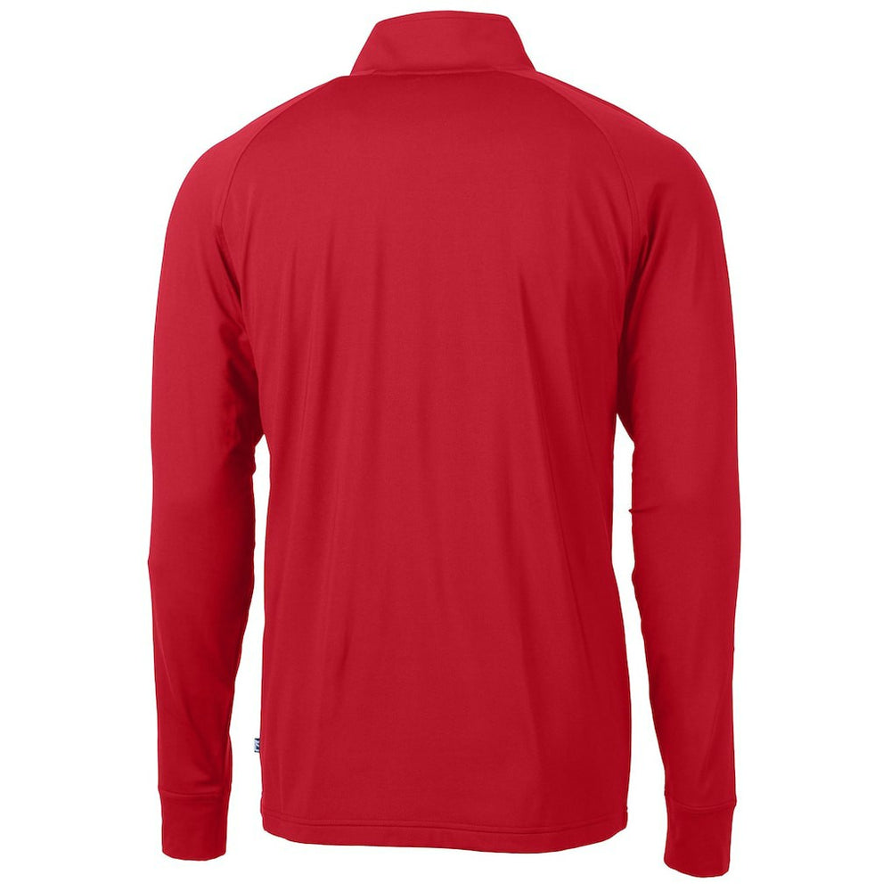Pittsburgh Steelers Cutter & Buck Team Adapt Eco Knit Hybrid Recycled Quarter-Zip Pullover Top - Red outlet