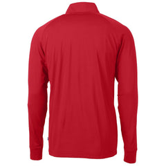 Pittsburgh Steelers Cutter & Buck Team Adapt Eco Knit Hybrid Recycled Quarter-Zip Pullover Top - Red outlet