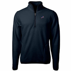 Detroit Lions Cutter & Buck Big & Tall Cascade Eco Sherpa Fleece Quarter-Zip Pullover Jacket - Navy outlet