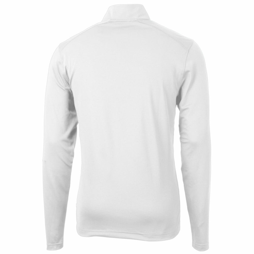 Detroit Lions Cutter & Buck Big & Tall Virtue Eco Pique Recycled Quarter-Zip Jacket - White online