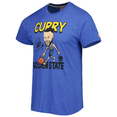 Stephen Curry Golden State Warriors Homage Player Caricature Tri-Blend T-Shirt sale - Royal online