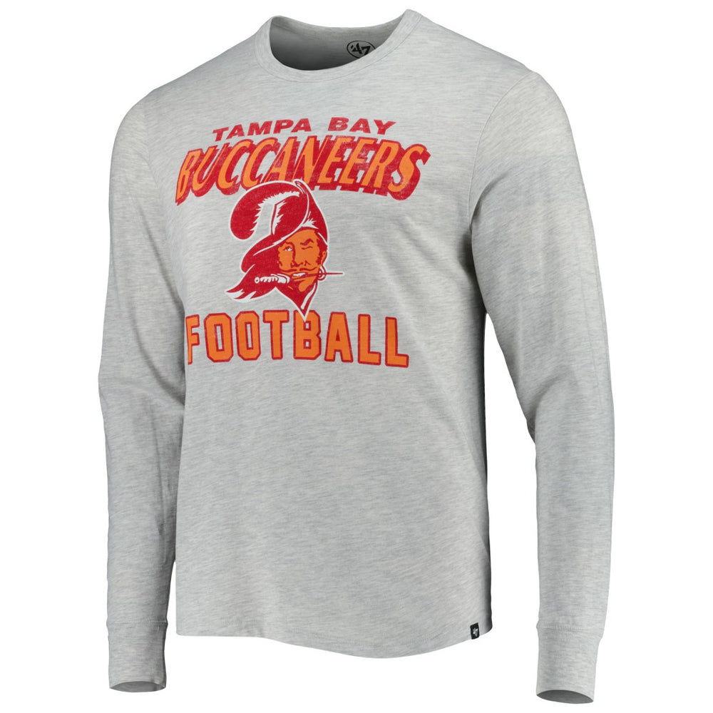 Tampa Bay Buccaneers '47 Dozer Franklin Long Sleeve T-Shirt - Heathered Gray cheap