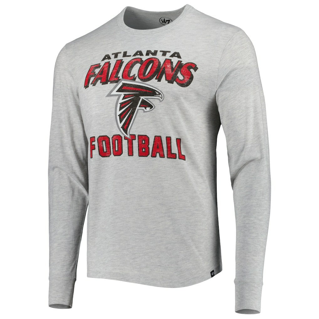 Atlanta Falcons '47 Dozer Franklin Long Sleeve T-Shirt - Heathered Gray outlet