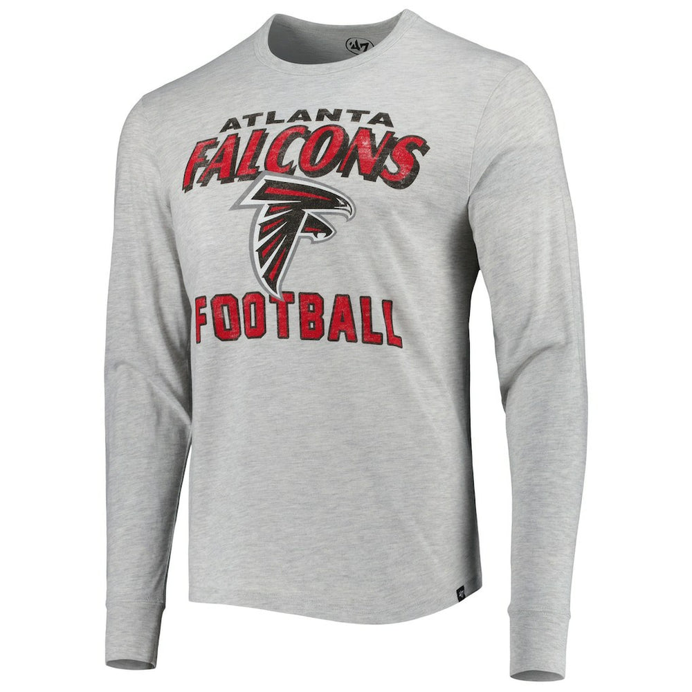 Atlanta Falcons '47 Dozer Franklin Long Sleeve T-Shirt - Heathered Gray outlet