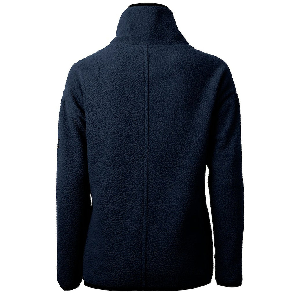 Cincinnati Bengals Cutter & Buck Women's Americana Cascade Eco Sherpa Fleece Half-Zip Pullover Jacket - Navy outlet