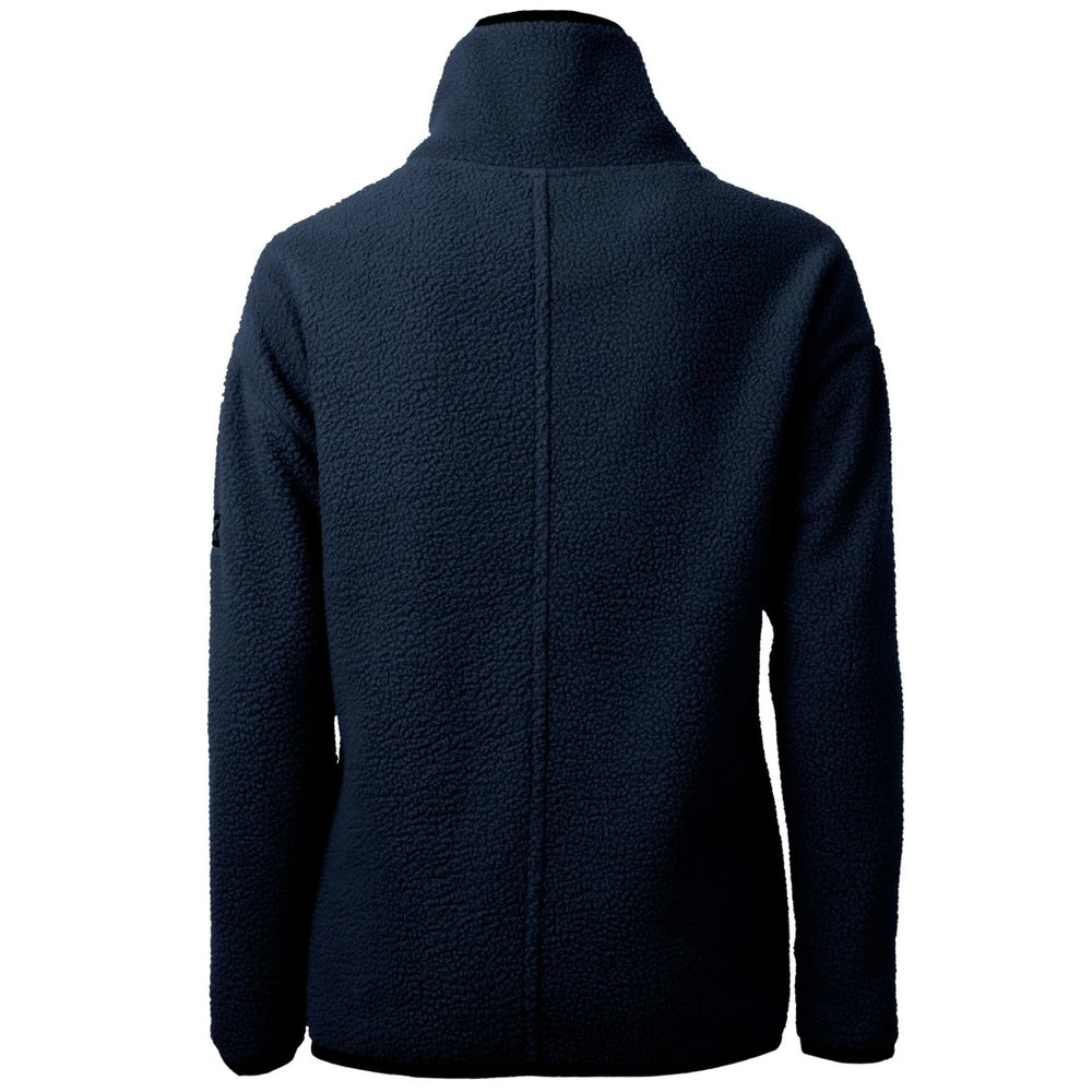 Green Bay Packers Cutter & Buck Women's Americana Cascade Eco Sherpa Fleece Half-Zip Pullover Jacket - Navy discount
