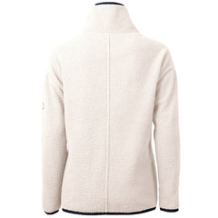 Pittsburgh Steelers Cutter & Buck Women's Americana Cascade Eco Sherpa Fleece Half-Zip Pullover Jacket - Cream cheap